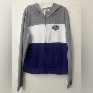 Victoria's Secret Gray Zip-Up Hoodie